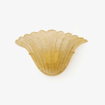Scallop Edge Glass Wall Lamp
