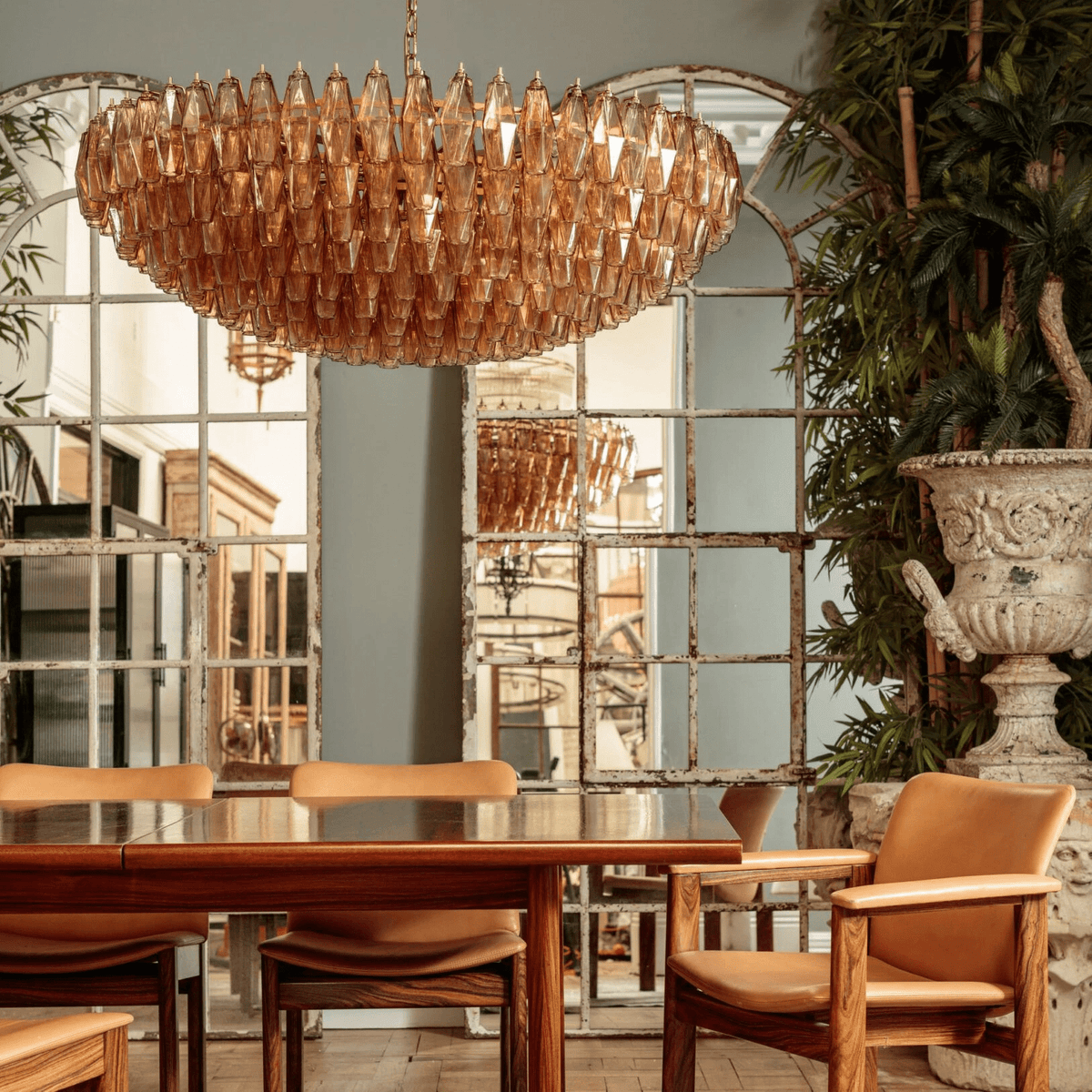 Amber Sorrento Chandelier