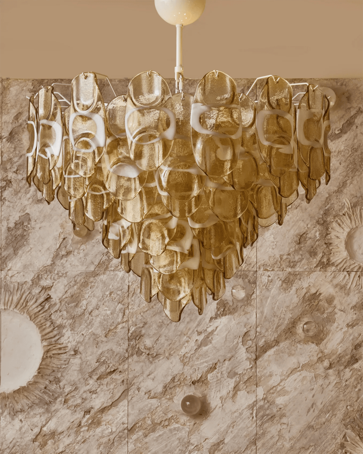 Vivara Glass Chandelier