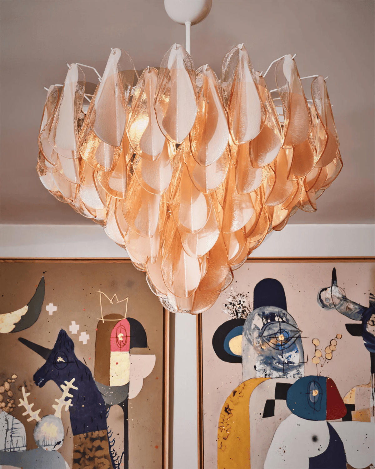 Vivara Glass Chandelier
