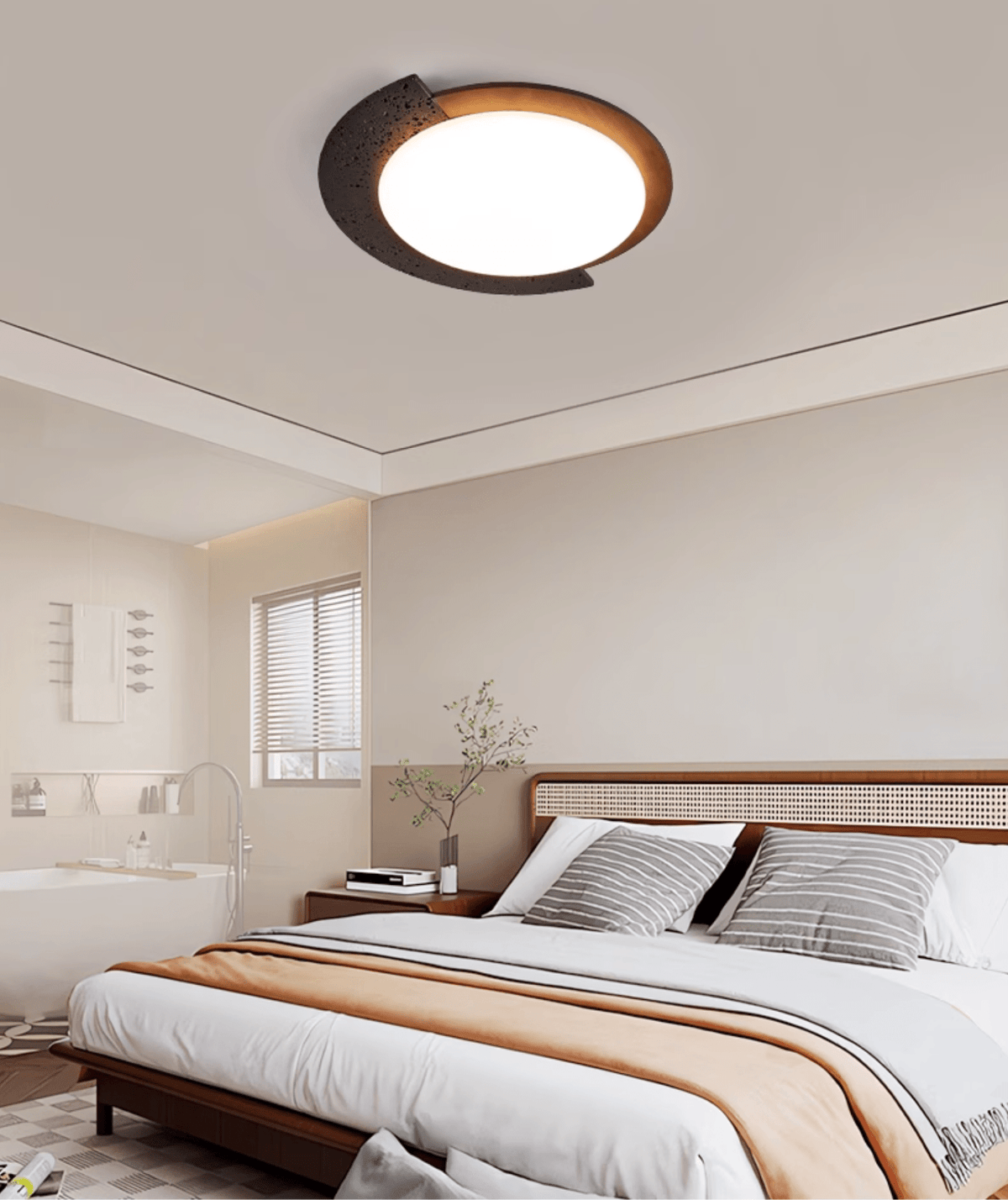 Blackhole Stone Ceiling Light