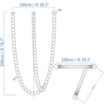 Halti Necklace Acrylic Chandelier