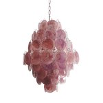 Rosa Murano Glass Chandelier
