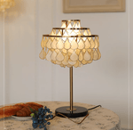 Teardrops Shell Table Lamp