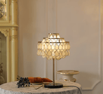 Teardrops Shell Table Lamp