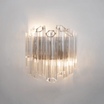 Clear Palermo Murano Wall Lamp