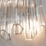 Clear Palermo Murano Wall Lamp