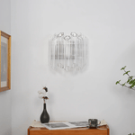 Clear Palermo Murano Wall Lamp