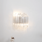 Clear Palermo Murano Wall Lamp