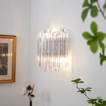 Clear Palermo Murano Wall Lamp