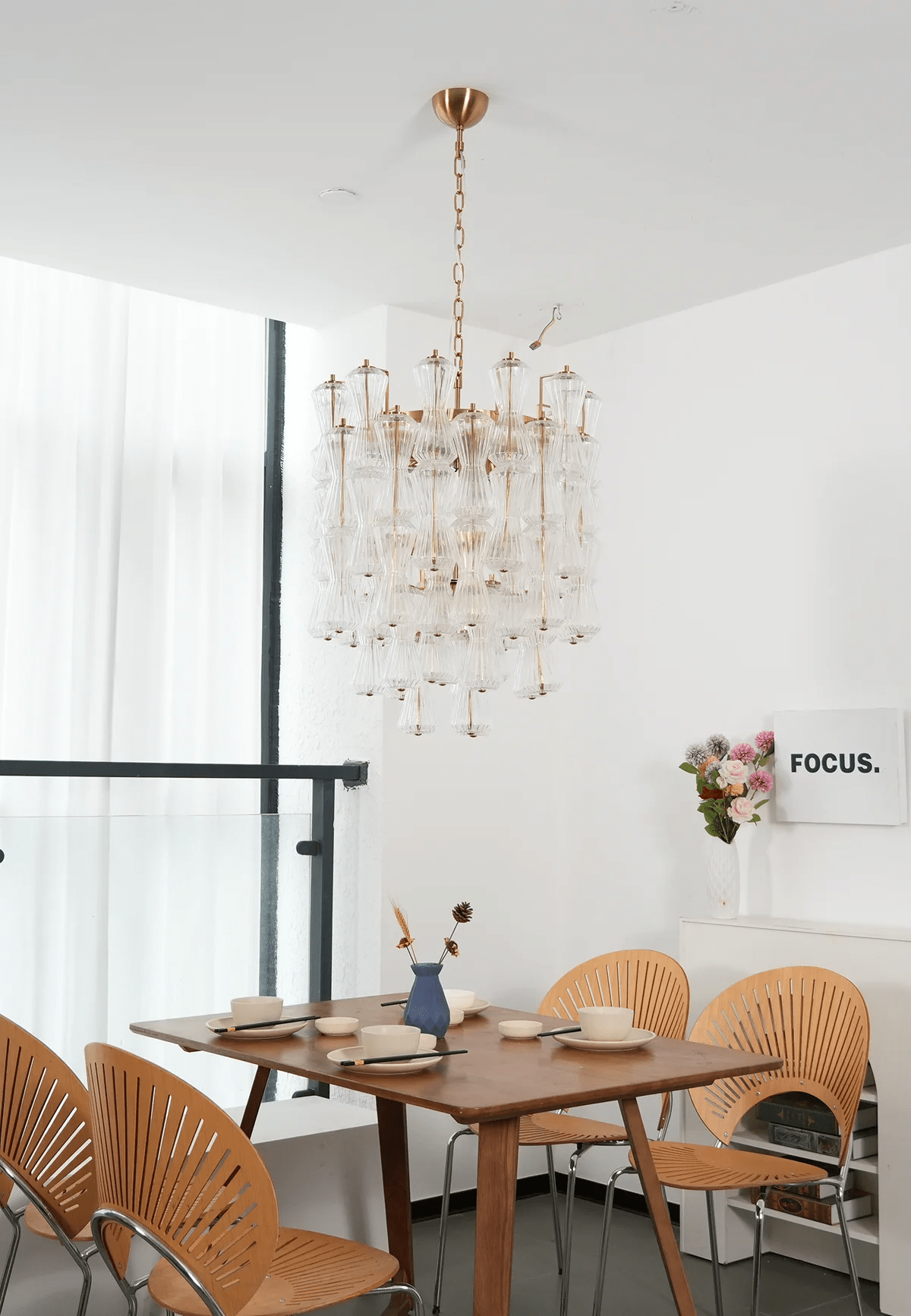 Florenzia Murano Glass Chandelier