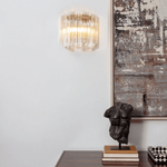 Clear Palermo Murano Wall Lamp