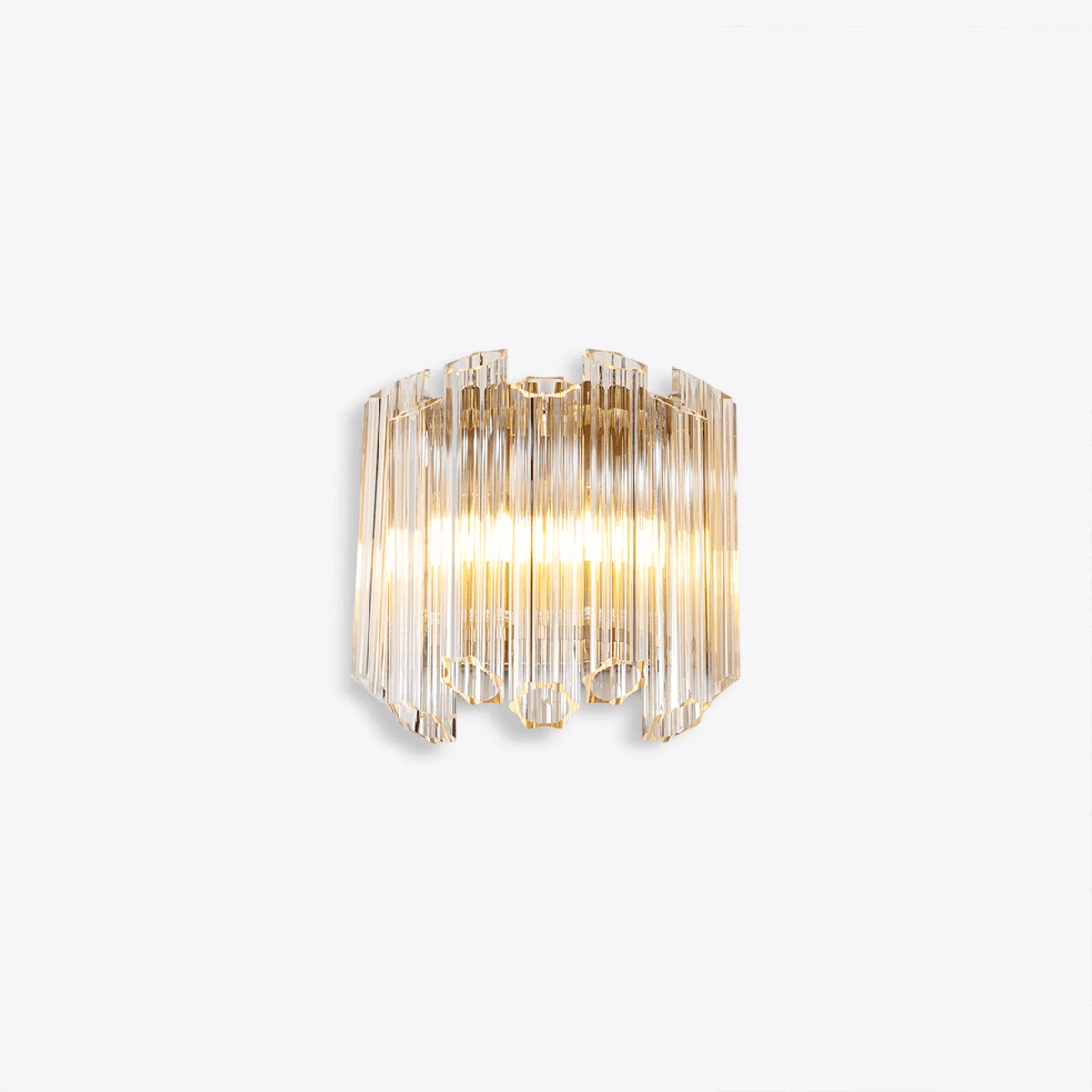 Clear Palermo Murano Wall Lamp