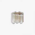 Clear Palermo Murano Wall Lamp