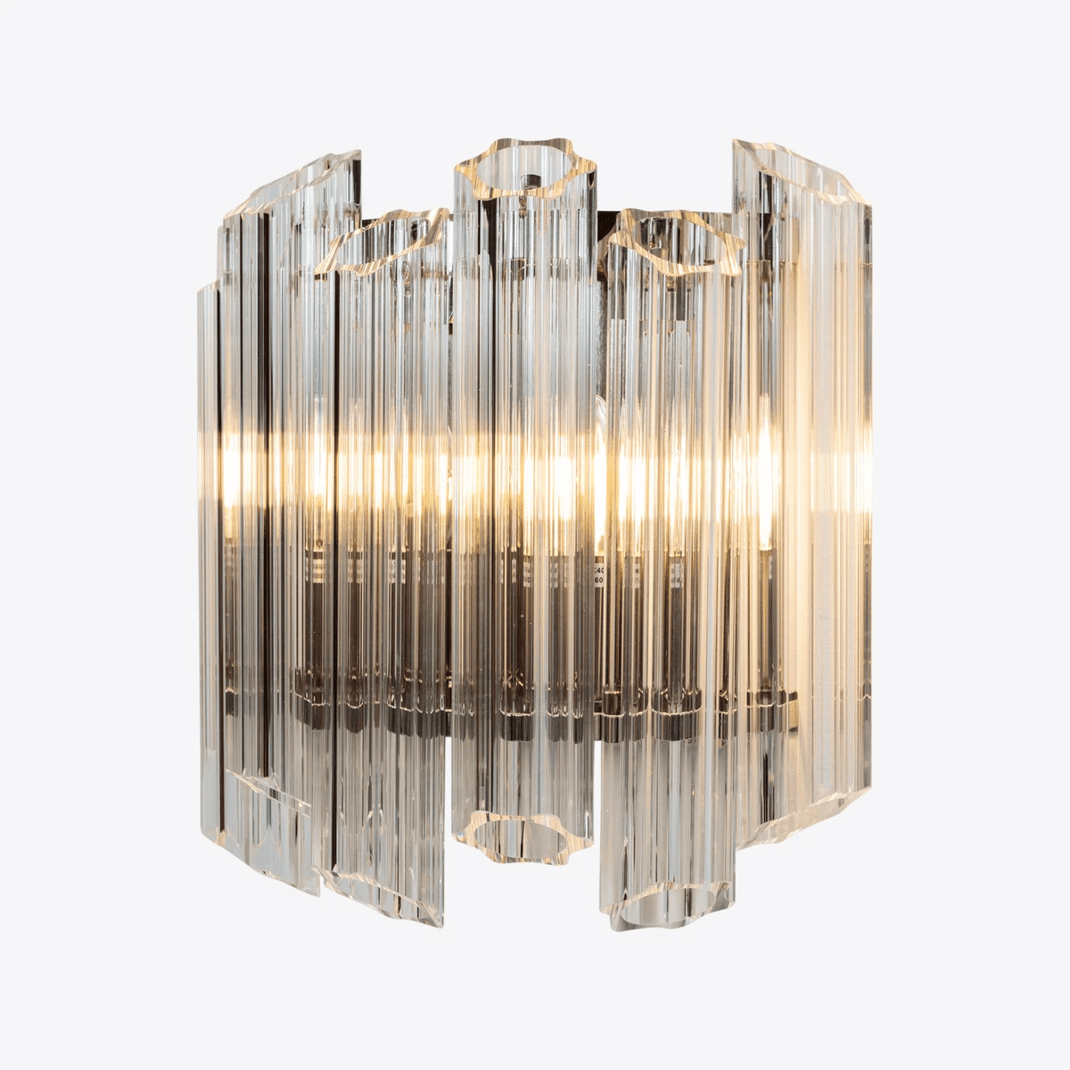 Clear Palermo Murano Wall Lamp