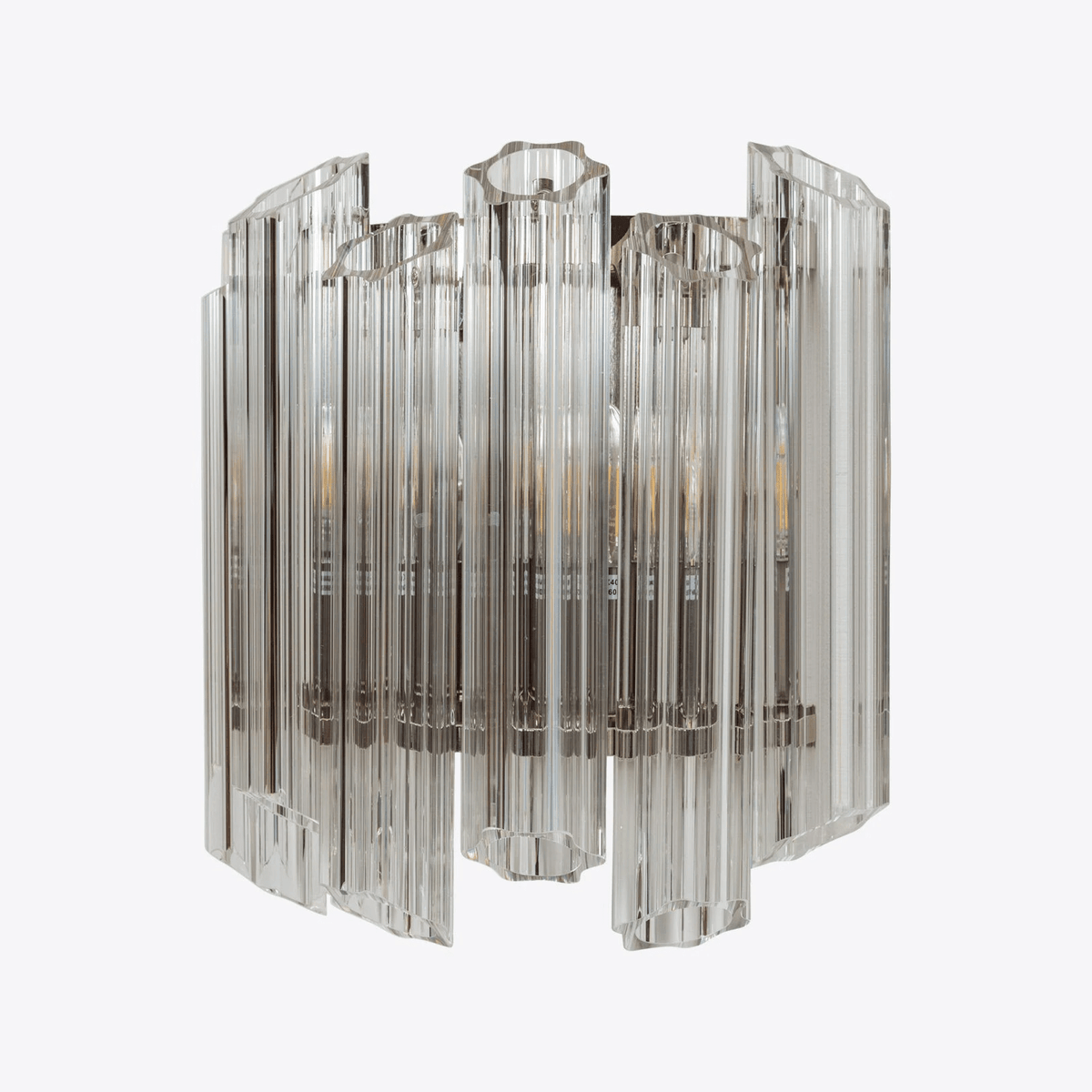Clear Palermo Murano Wall Lamp