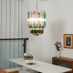 Prismatic Murano Colorful Chandelier