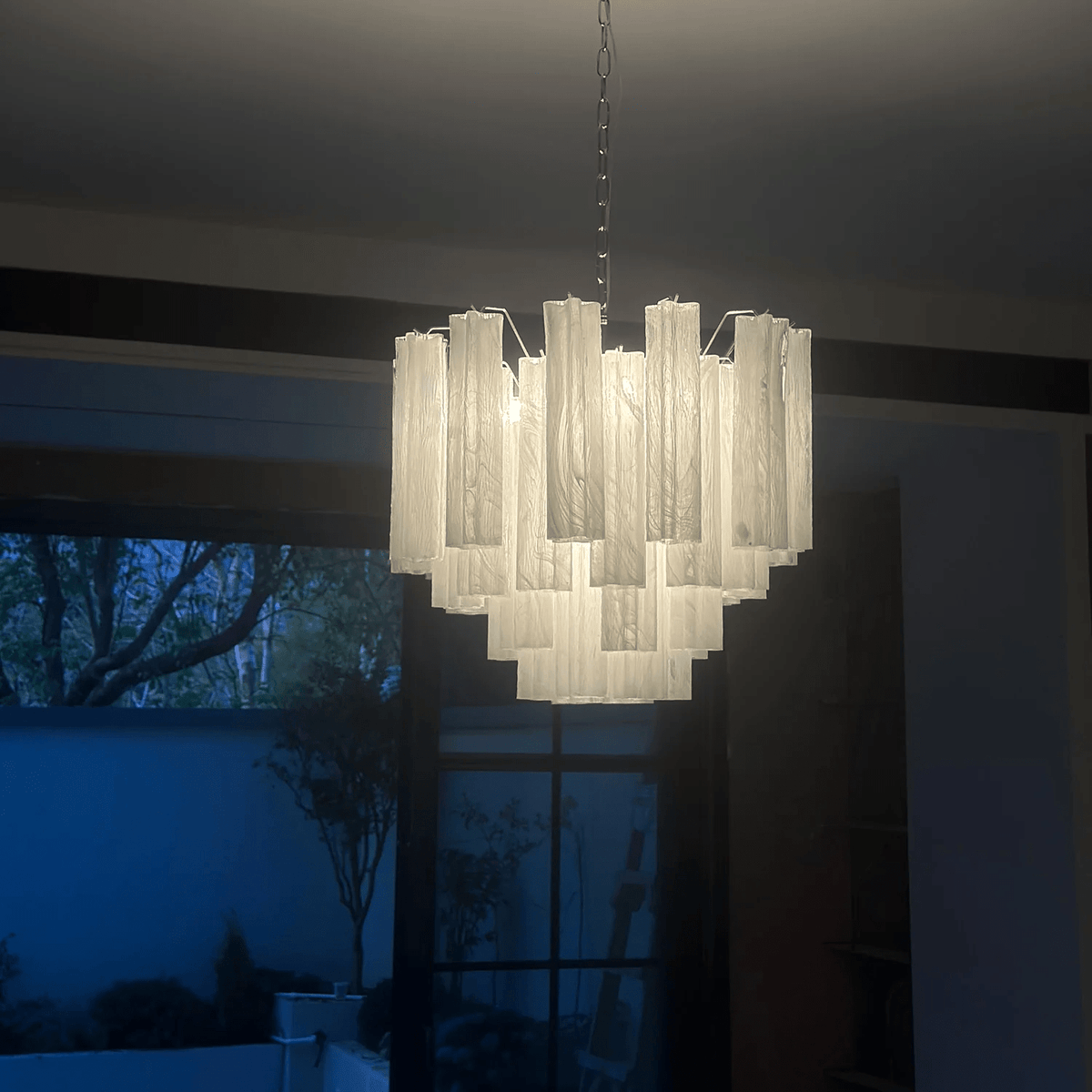 Murano Tubes Chandelier
