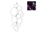 Velymo Grapetta Chandelier