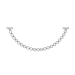 Pearl Necklace Balls Chandelier