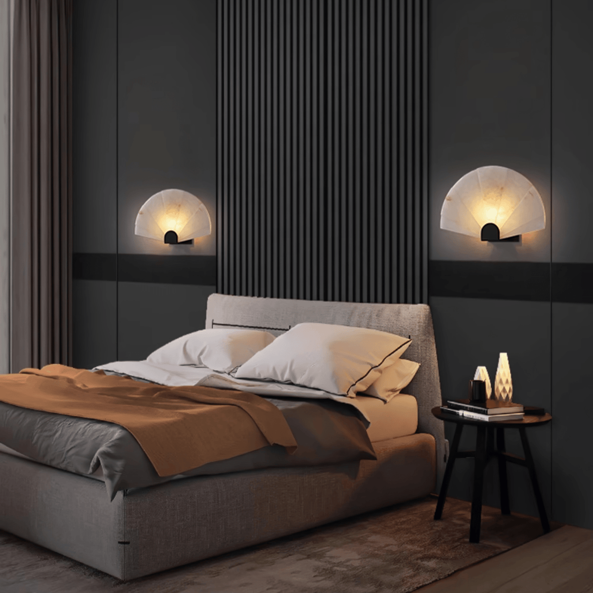 Nevora Alabaster Wall Lamp