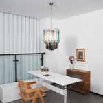 Prismatic Murano Colorful Chandelier