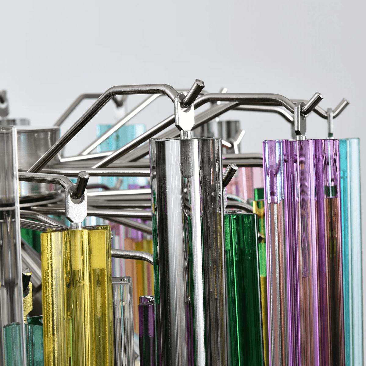 Prismatic Murano Colorful Chandelier