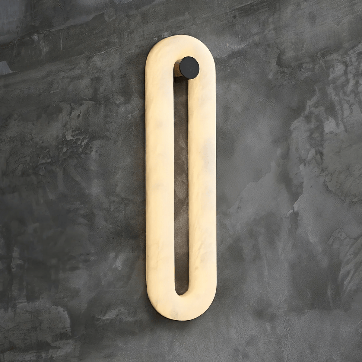 Alabaster Loop Wall Light