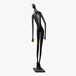 Noir Muse Sculpture Floor Lamp