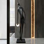 Noir Muse Sculpture Floor Lamp