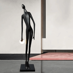 Noir Muse Sculpture Floor Lamp