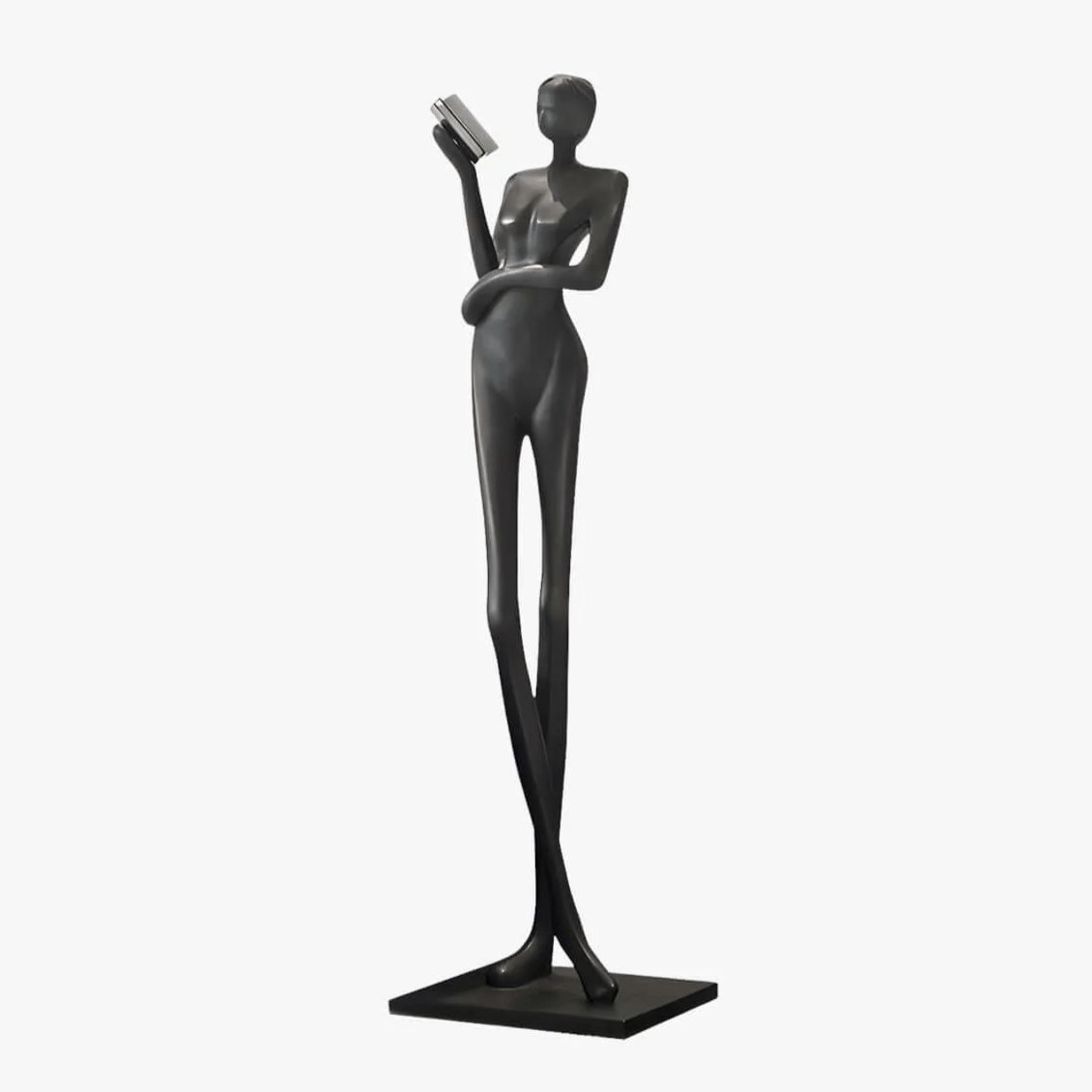 Graceful Reader Sculpture Ornaments