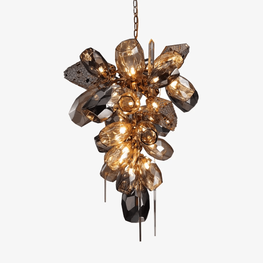 Modern Art Glass Crystal Chandelier