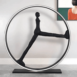 Time Walker Sculpture Floor Lamp