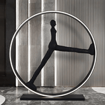 Time Walker Sculpture Floor Lamp
