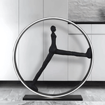 Time Walker Sculpture Floor Lamp