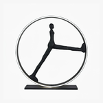 Time Walker Sculpture Floor Lamp