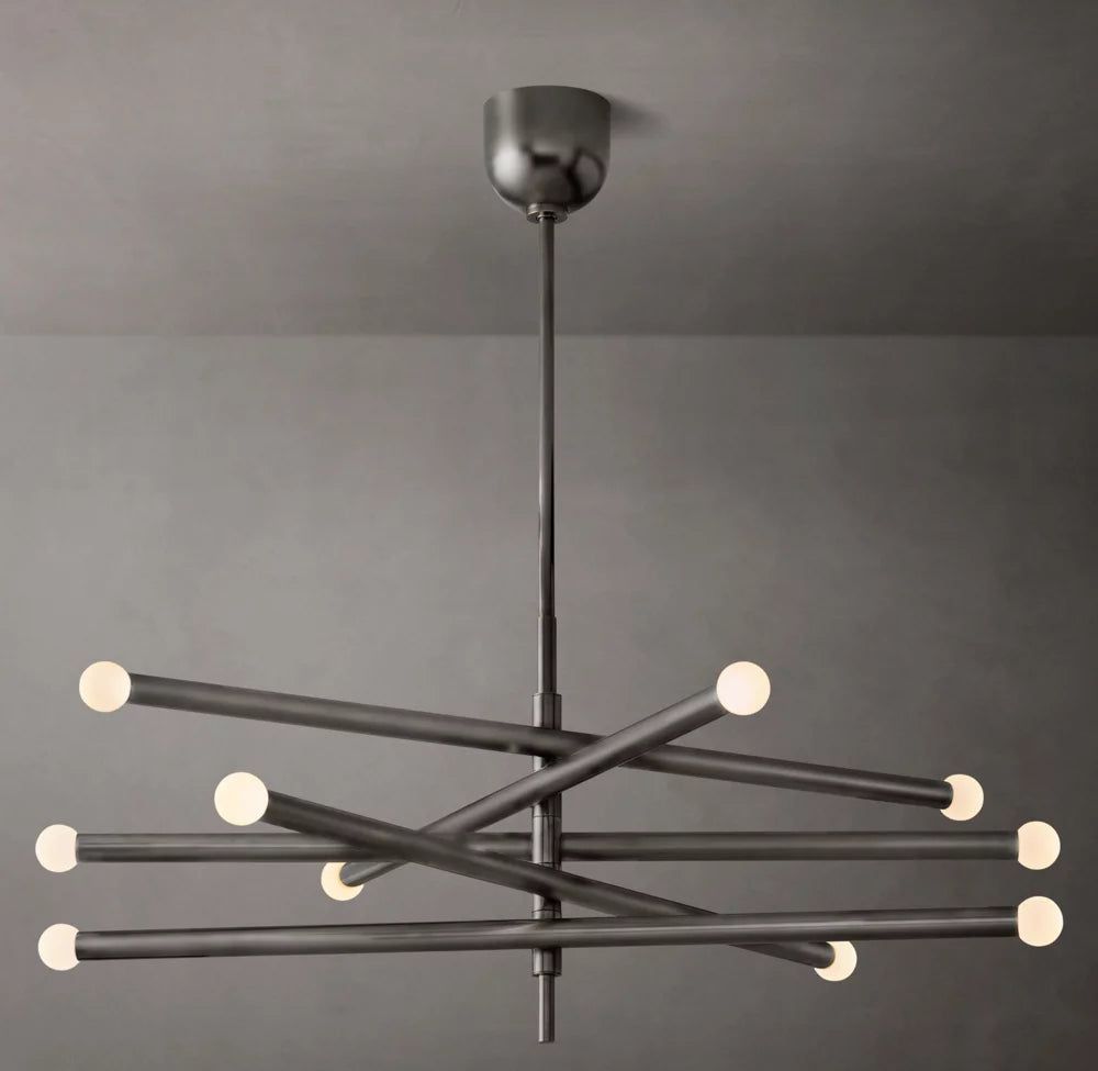 Rousseau 10-Light Mobile Orb Chandelier
