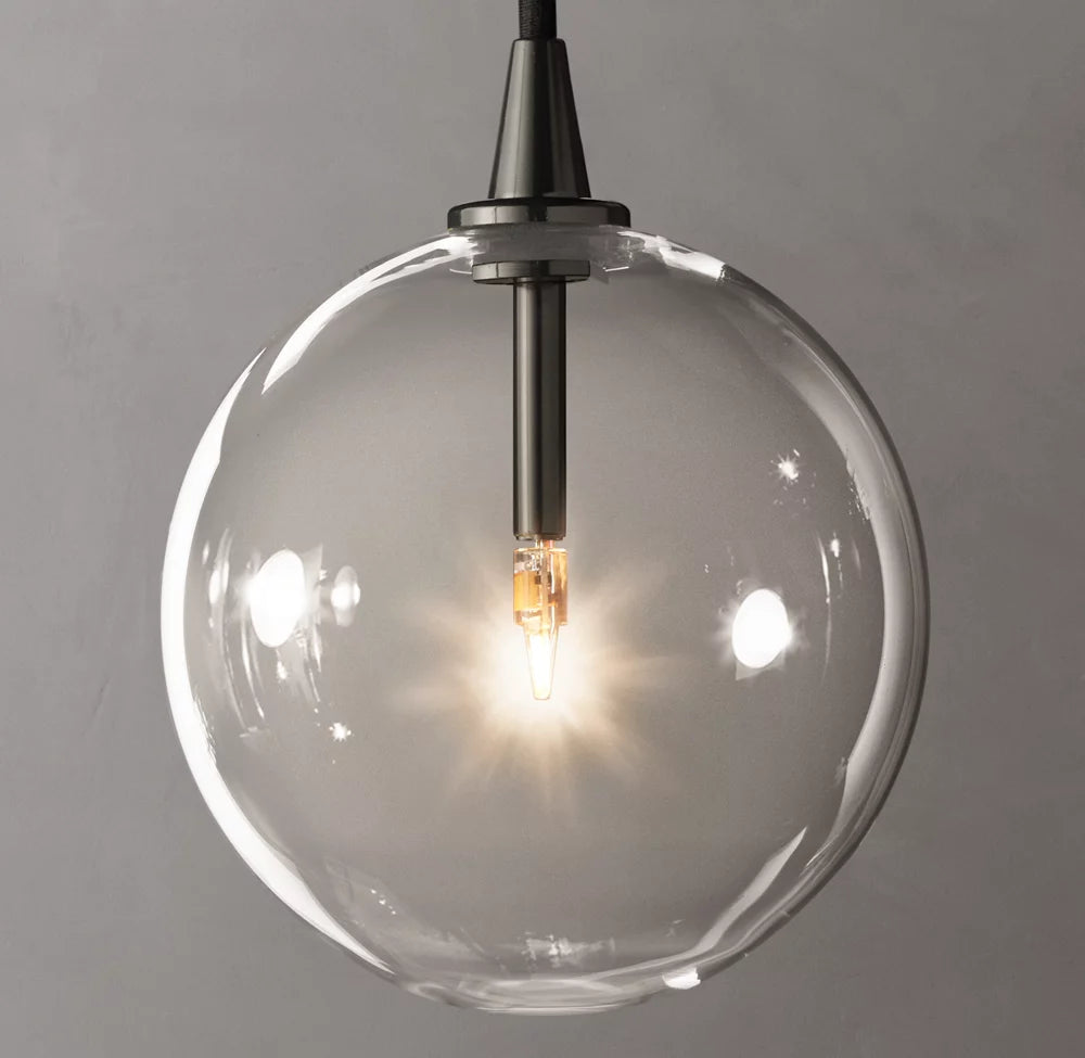 Glass Globe Mobile Pendant
