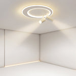 18'' LED Circular Flush Mount Modern Lighting with Spotlight