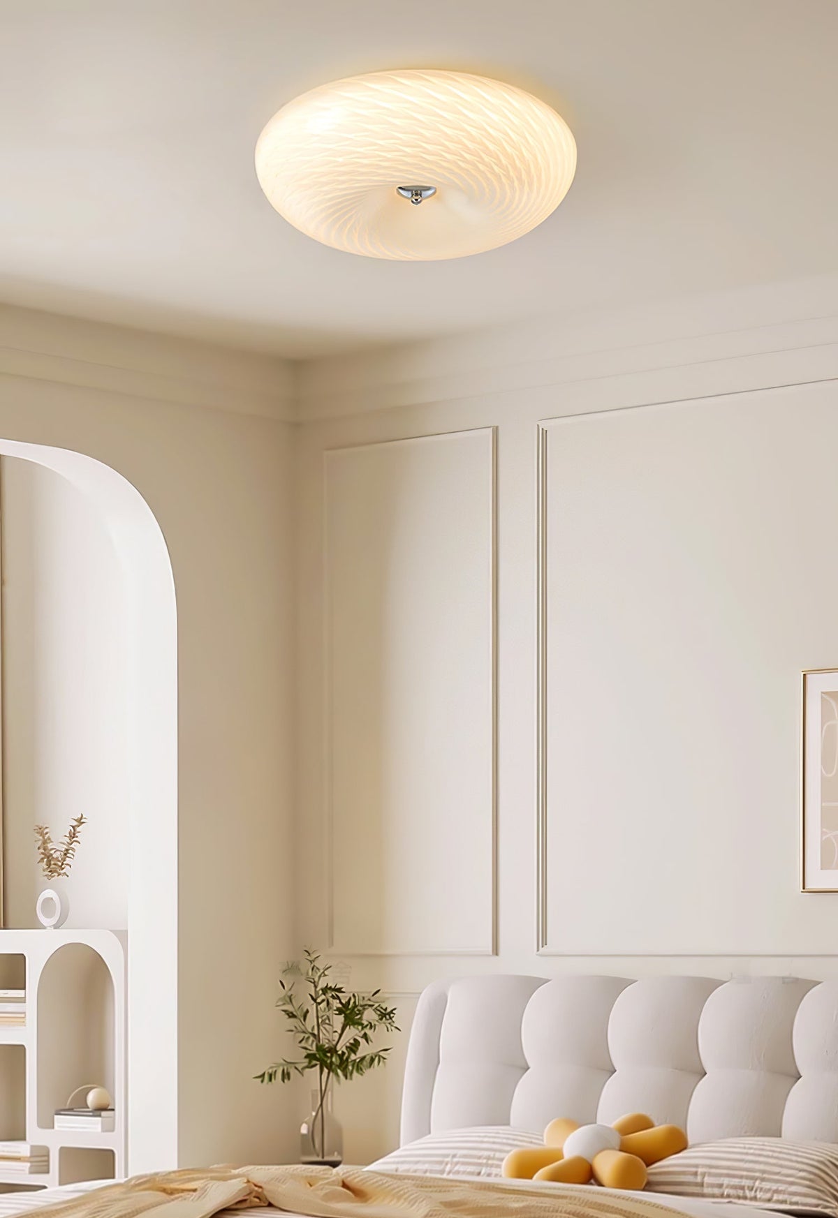 Whirlpool Glass Ceiling Light