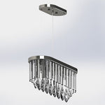 Seven Light 26-Inch Wide Chandelier