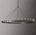 Camino Vintage Filament Round Chandelier 73"
