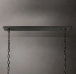 Harlow Crystal Rectangular Chandelier 54"