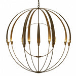 Solitude Chandelier, 1-Light, Standard Height, LED, Soft Gold, 38"W (139915-LED-STND-84-CR 5DDRFZ)