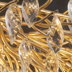 Albero Collection Crystal Ceiling Light Fixture