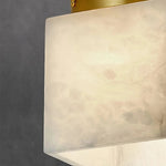 Natural Marble Hallway Ceiling Light Fixture