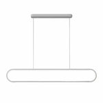 Minimalist Strip Stepless Dimming LED Modern Chandelier Hanging Lamp