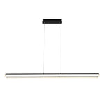 Minimalist Creative Strip LED Neutral Light Metal Modern Chandelier