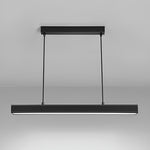 30'' Rectangular Modern Black Pendant Light Vintage Pendant Lighting